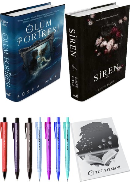 Siren Iki (Ciltli) Emine Tavuz ve Ölüm Portresi (Ciltli) Büşra Nur 2'li Set + Armağan