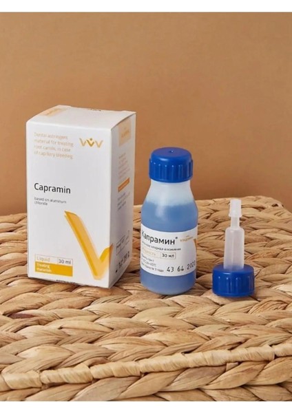 Capramin Kan Durdurucu 30ml Mavı Sıvı Plastik Şişe 30ml