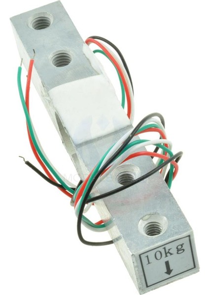 10KG Ağırlık Sensörü LOADCELL+HX711 Modül Ağırlık Takımı