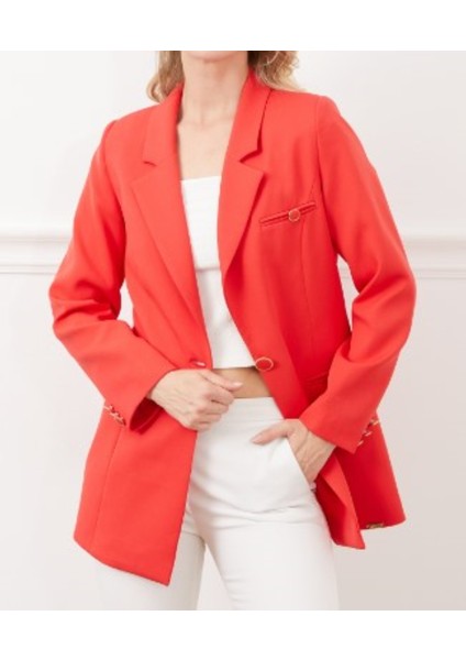 Narçiçeği Tek Düğmeli Araboy Blazer Ceket fiyatları