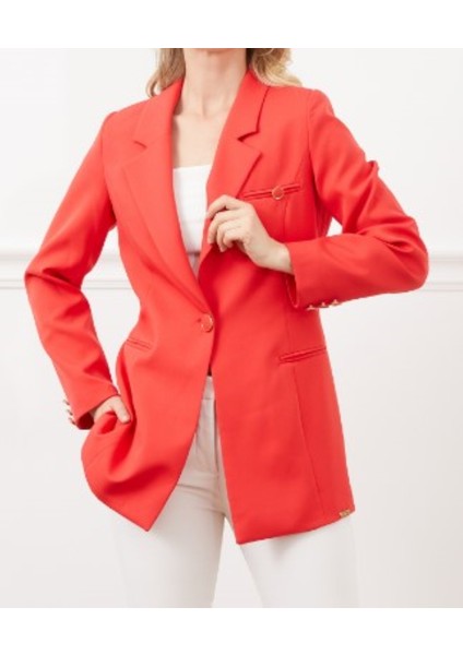Narçiçeği Tek Düğmeli Araboy Blazer Ceket fırsatları
