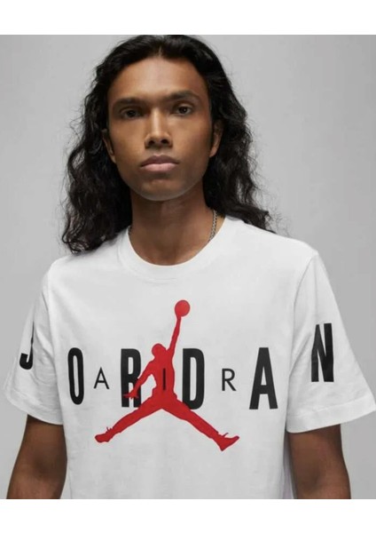 Mj Jordan Air Stretch Crew Erkek T-Shirt