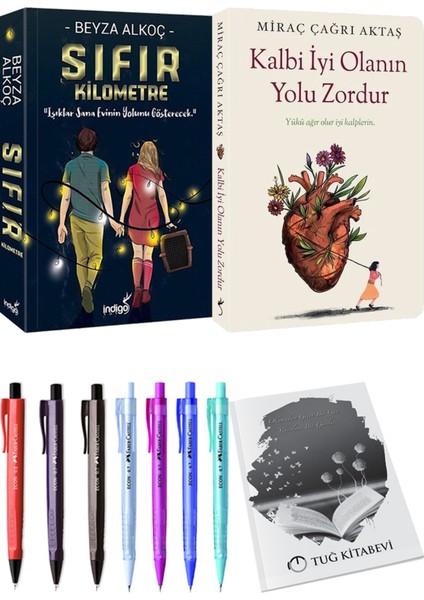 Kalbi İyi Olanın Yolu Zordur Miraç Çağrı Aktaş ve Sıfır Kilometre Beyza Alkoç 2'li Set + Armağan
