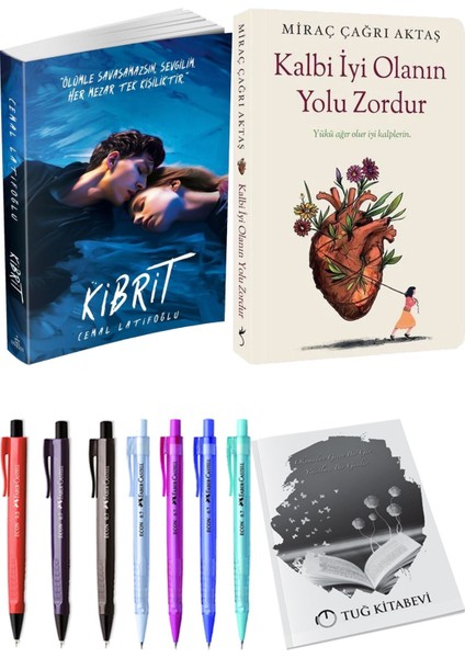 Kalbi İyi Olanın Yolu Zordur Miraç Çağrı Aktaş ve Kibrit Cemal Latifoğlu 2'li Set + Armağan