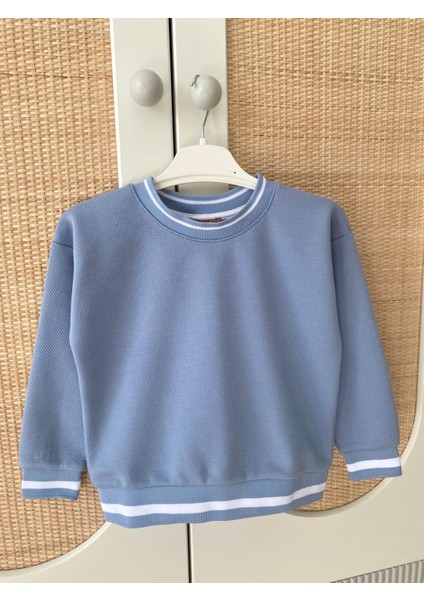 Unisex Kız / Erkek Çocuk Renkli Pamuklu Sweatshirt modelleri