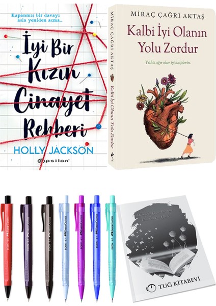 Kalbi İyi Olanın Yolu Zordur Miraç Çağrı Aktaş ve İyi Bir Kızın Cinayet Rehberi Holly Jackson + Armağan