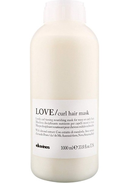 Davins Curl Hair Mask Bukle Belirginleştirici Saç Maskesi 1000 ml