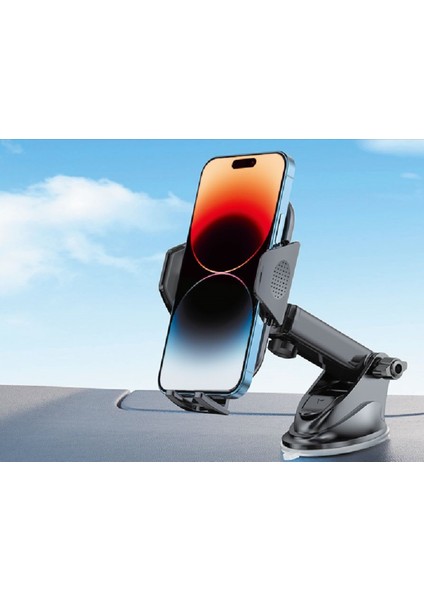 Otomatik Klipsli Araba Telefon Tutucu Ayarlanabilir Cam ve Torpido Için Yüksek Kalite Tutucu modelleri