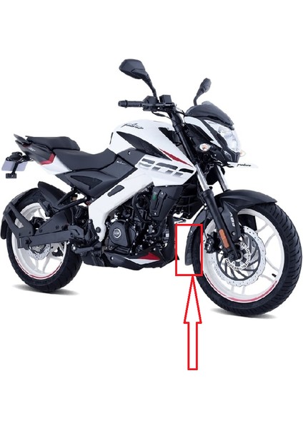 Bajaj Pulsar 200 NS Ön Çamurluk Uzatıcı fiyatları