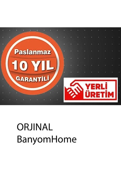 Paslanmaz Pirinç Mat Siyah Bella 4'lü Set Askılık modelleri