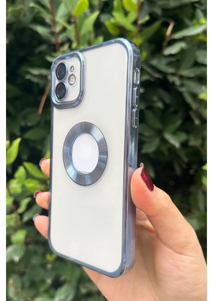 Apple iPhone 11 Uyumlu Kamera Korumalı Şeffaf Renkli Kılıf