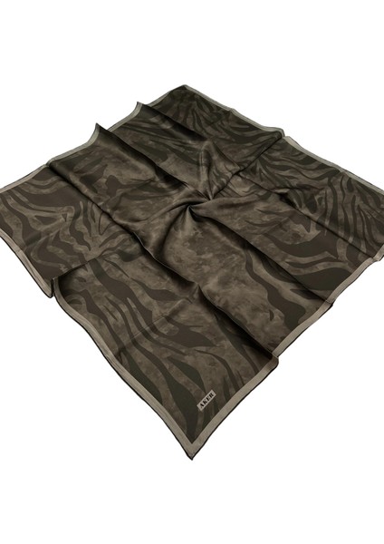Ipek Eşarp - 8478713-951 Koyu Haki Twill