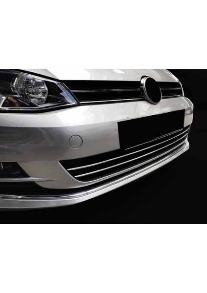 S-Dizayn Vw Golf 7 Krom Ön Tampon Çıtası 2 Prç. 2013-2017 indirimleri
