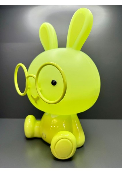 Tavşan 3 Kademe LED Işıklı Çocuk Masa Gece Lambası-3d Galaxy Kuromi Hello Kitty Sevgili Oyuncak