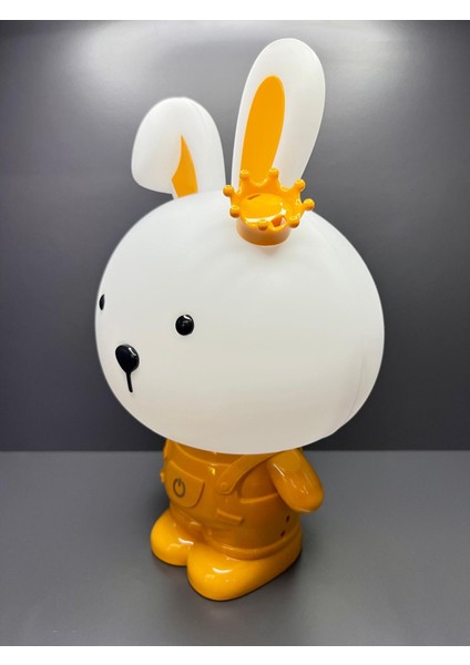 Tavşan 3 Kademe LED Işıklı Çocuk Masa Gece Lambası-3d Galaxy Kuromi Hello Kitty Sevgili Oyuncak modelleri