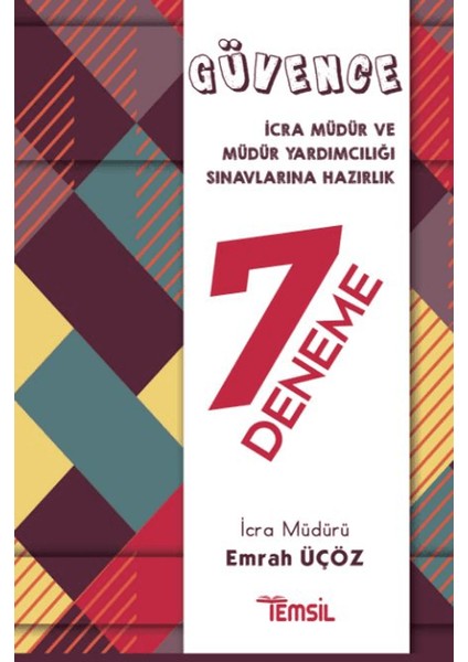 Icra Müdürlüğü ve Müdür Yardımcılığı Sınavlarına Hazırlık 7 Deneme - Emrah Üçöz