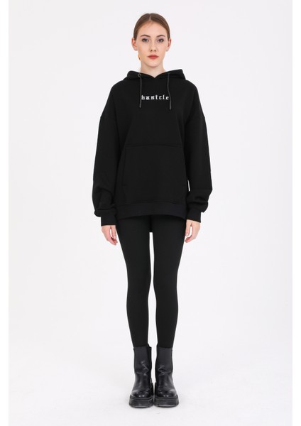 Oversize Black Sweatshirt