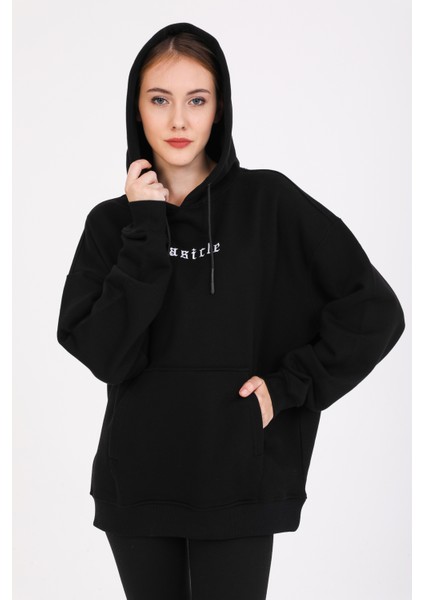 Oversize Black Sweatshirt