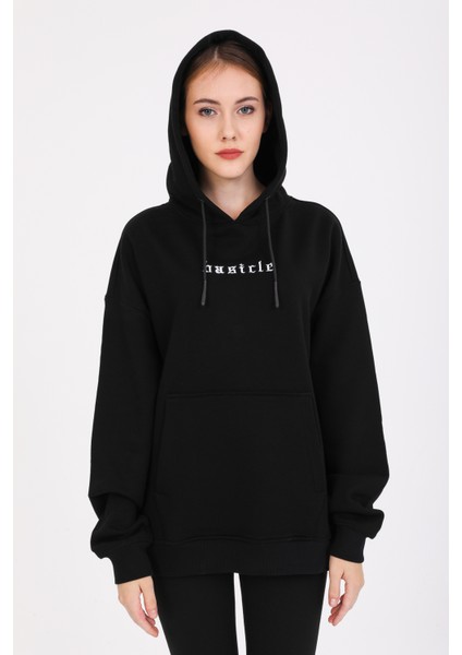 Oversize Black Sweatshirt
