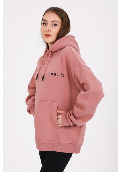 Oversize Mauve Sweatshirt