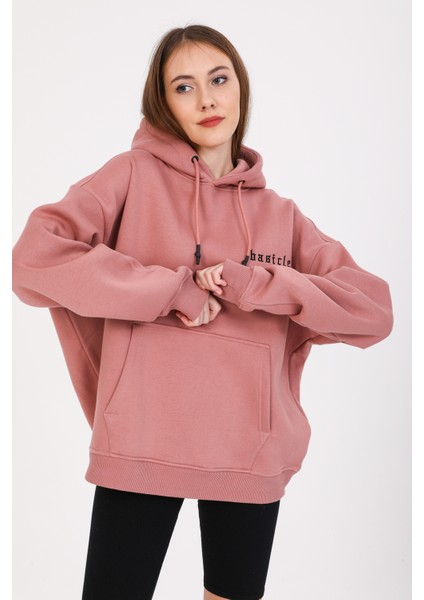 Oversize Mauve Sweatshirt