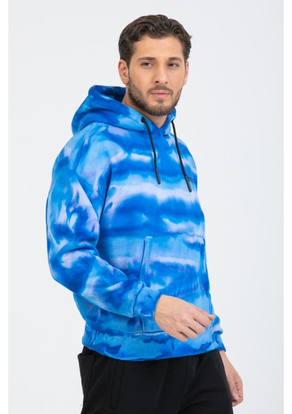Oversize Blue Batik Sweatshirt fiyatları