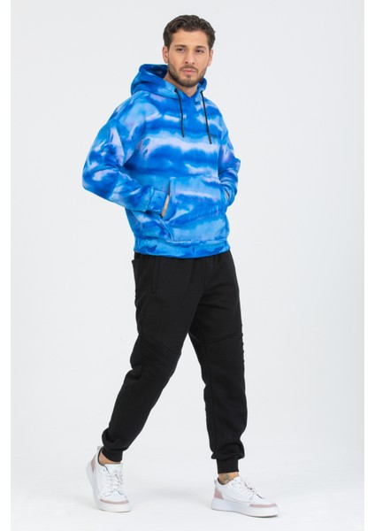 Oversize Blue Batik Sweatshirt fırsatları