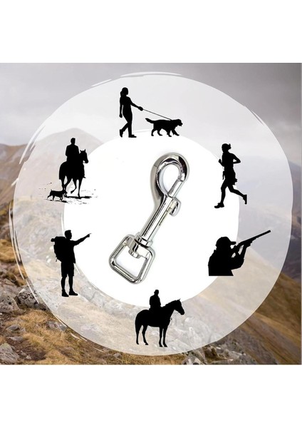 Gemici Model Fırdöndülü Kancalı Dağcı Anahtarlık - Tasma Kancası - Dağcı Karabina 1 Adet fiyatları