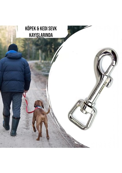 Gemici Model Fırdöndülü Kancalı Dağcı Anahtarlık - Tasma Kancası - Dağcı Karabina 1 Adet modelleri