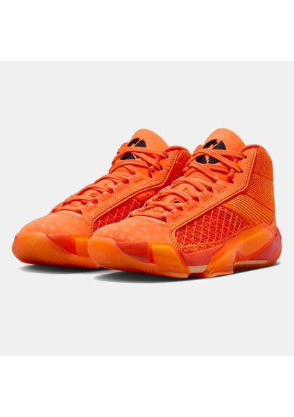 Air Jordan Xxxvııı W Nba Women's Basketball Shoes Limited Edition FQ9008-800 Cone Brilliant Orange Melon Tint Black