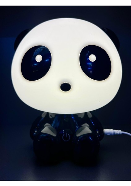 Doğan Hediyelik Panda Model 3 Kademe LED Işık Çocuk Masa Gece Lambası-3d Galaxy Kuromi Hello Kitty Sevgili Oyuncak