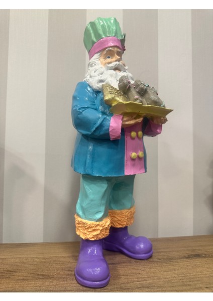 Aşçı Noel Baba - Heykel, Biblo, Obje ,yılbaşı Ürünleri , Dekoratif Objeler , Şık Sunumlar fiyatları