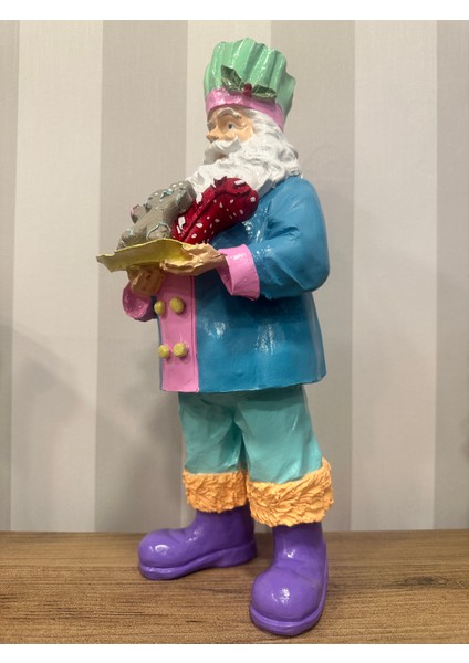 Aşçı Noel Baba - Heykel, Biblo, Obje ,yılbaşı Ürünleri , Dekoratif Objeler , Şık Sunumlar indirimleri