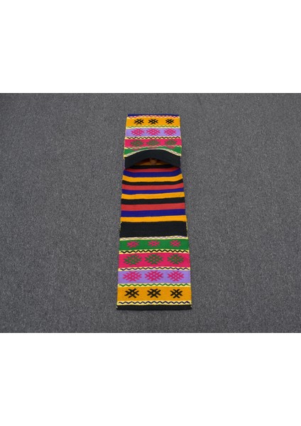 El Dokuma Otantik Nadir Çift Gözlü Yörük Pamuklu Yün Kilim Heybe 5278 fırsatları