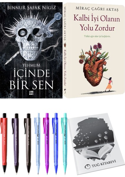 Kalbi Iyi Olanın Yolu Zordur Miraç Çağrı Aktaş ve Dokuz Yayınları Içinde Bir Sen 3 Yehmum Binnur Şafak Nigiz