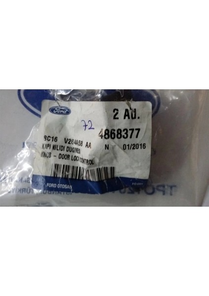 Kapı Kilidi Dugmesı Ford Transıt V347 Bm 06- (Oem No: 8C16 V264A58 Aa)