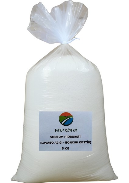 Sodyum Hidroksit Boncuk (Lavabo Açıcı, Boncuk Kostik) - 5 Kg