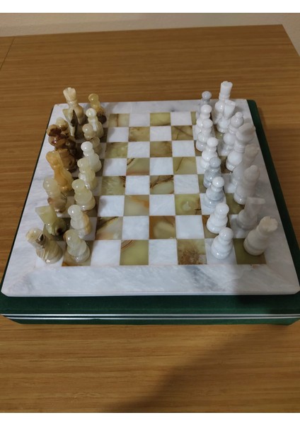 Mermer Satranç Takımı 30 x 30 cm fırsatları