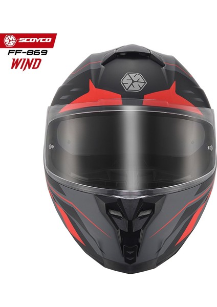 Scoyco Motosiklet Kaskı 869 Wind Tam Kapalı fırsatları