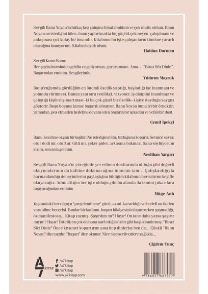 Biraz Söz Dinle - Banu Noyan