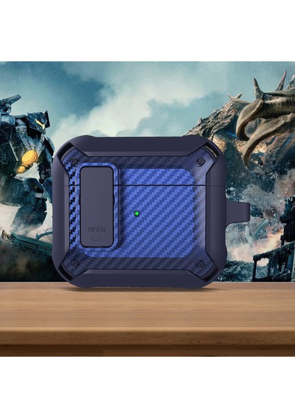 Airpods 3 Için Bumblebee Karbon Fiber Kulaklık Kılıfı 3 (Yurt Dışından)