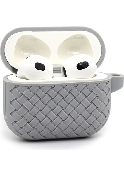 Airpods 3 Için Örgü Dokulu Koruyucu Kılıf (Yurt Dışından)