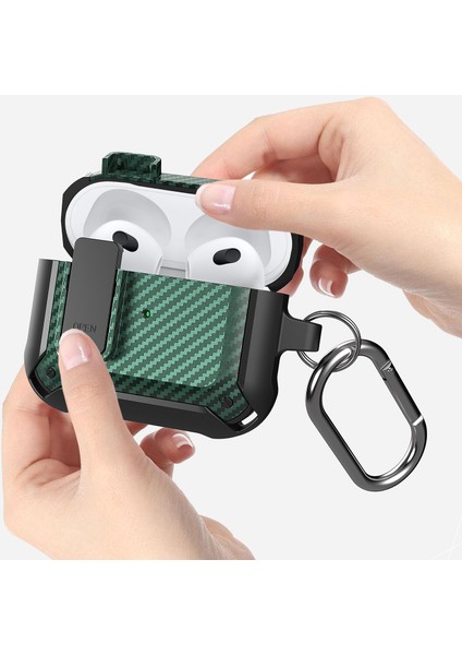 Airpods 3 Için Bumblebee Karbon Fiber Kulaklık Kılıfı 3 (Yurt Dışından) modelleri