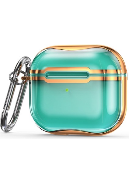 Airpods 3 Için Kaplama Çerçeve Tpu Kulaklık Kılıfı (Yurt Dışından)