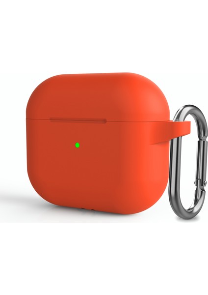 Airpods 3 Için Kancalı Silikon Koruyucu Kılıf (Yurt Dışından)