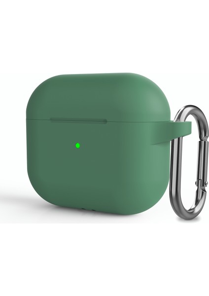 Airpods 3 Için Kancalı Silikon Koruyucu Kılıf (Yurt Dışından)
