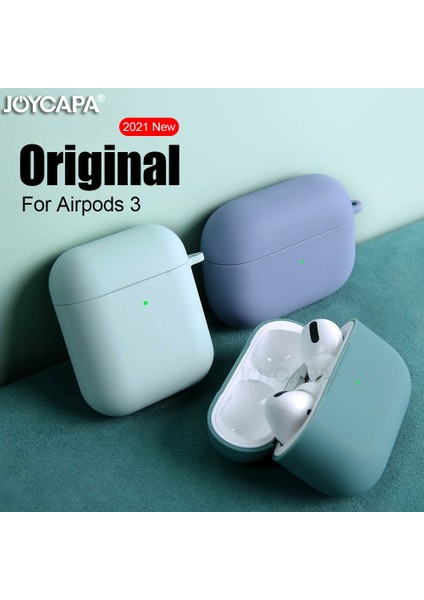 Airpods 3 Için Kancalı Silikon Koruyucu Kılıf (Yurt Dışından)