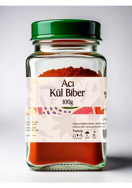 Acı Kül Biber 100 gr