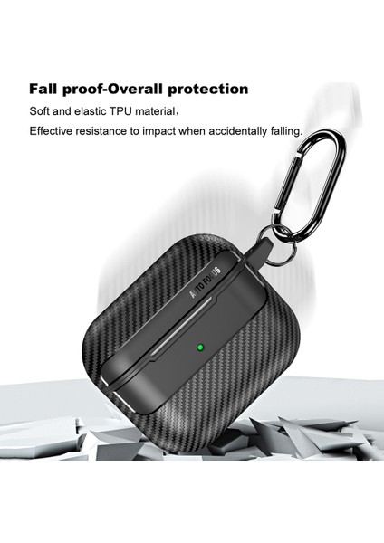 Airpods 3 Için Karbon Fiber Kulaklık Kılıfı (Yurt Dışından) fiyatları