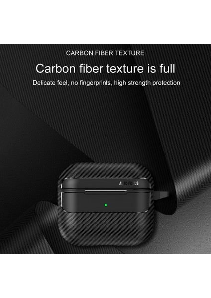 Airpods 3 Için Karbon Fiber Kulaklık Kılıfı (Yurt Dışından)